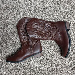 Cat & Jack Brown Kids Boots